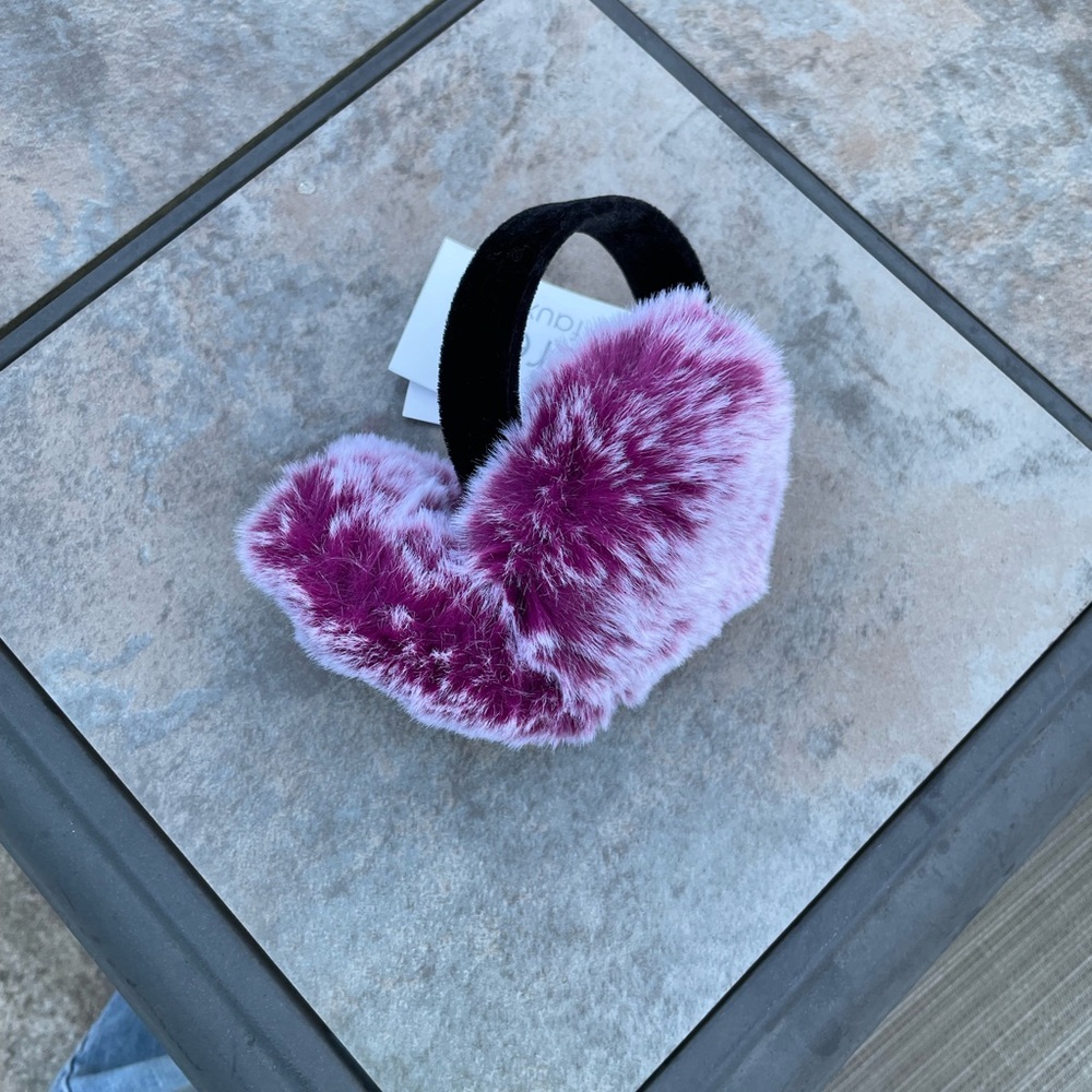 Surell Beige Faux Fur Earmuffs